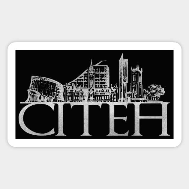 Manchester Citeh Sticker by TerraceTees